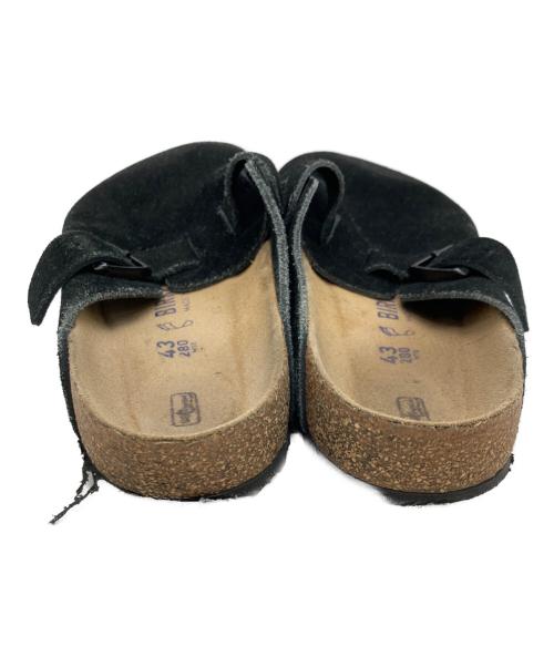 BIRKENSTOCK（ビルケンシュトック）BIRKENSTOCK (ビルケンシュトック) Boston Soft Footbed ブラック サイズ:	SIZE 28cmの古着・服飾アイテム