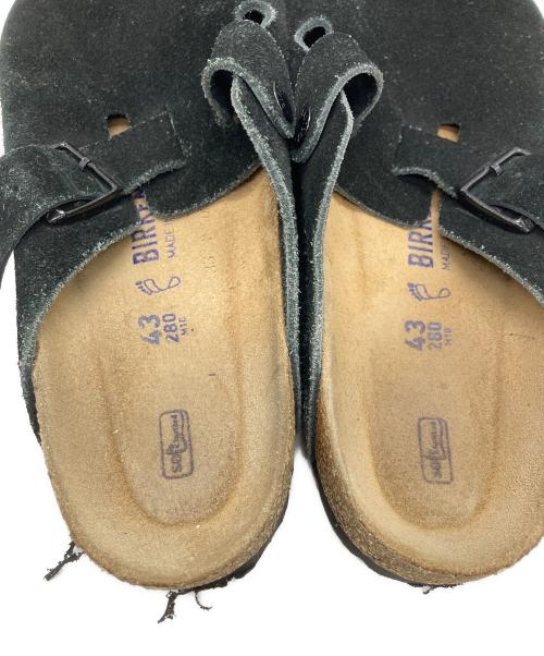 BIRKENSTOCK（ビルケンシュトック）BIRKENSTOCK (ビルケンシュトック) Boston Soft Footbed ブラック サイズ:	SIZE 28cmの古着・服飾アイテム
