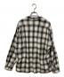 Stead (ステッド) オンブレチェックシャツ ベージュ サイズ:	SIZE M：7000円