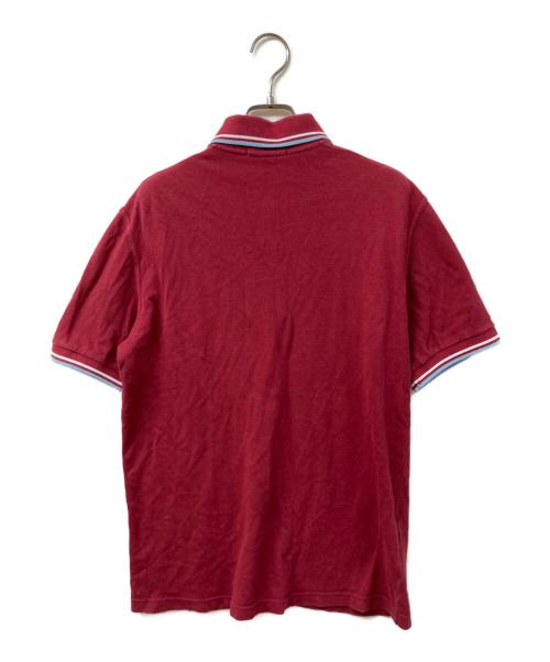 FRED PERRY（フレッドペリー）FRED PERRY (フレッドペリー) ポロシャツ レッド サイズ:	SIZE 38の古着・服飾アイテム