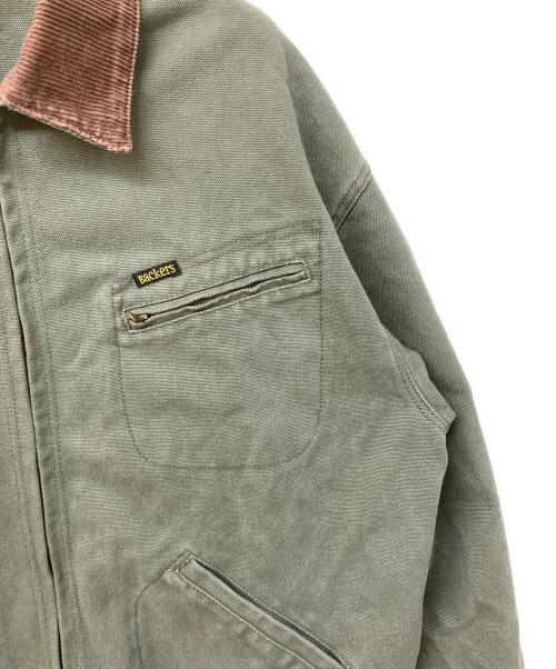 BACKERS（バッカーズ）BACKERS (バッカーズ) ダックワークジャケット グリーン サイズ:Mの古着・服飾アイテム