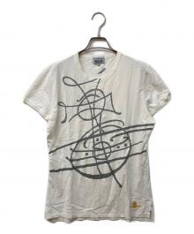 Vivienne Westwood man（ヴィヴィアン ウェストウッド マン）の古着「オーブプリントTシャツ」｜ホワイト