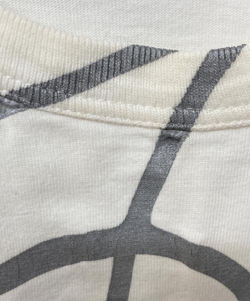 Vivienne Westwood man（ヴィヴィアン ウェストウッド マン）Vivienne Westwood man (ヴィヴィアン ウェストウッド マン) オーブプリントTシャツ ホワイト サイズ:Lの古着・服飾アイテム