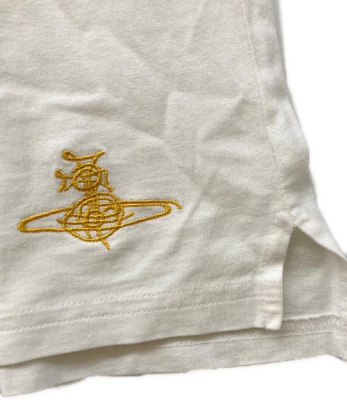 Vivienne Westwood man（ヴィヴィアン ウェストウッド マン）Vivienne Westwood man (ヴィヴィアン ウェストウッド マン) オーブプリントTシャツ ホワイト サイズ:Lの古着・服飾アイテム