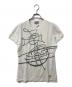 Vivienne Westwood man（ヴィヴィアン ウェストウッド マン）の古着「オーブプリントTシャツ」｜ホワイト