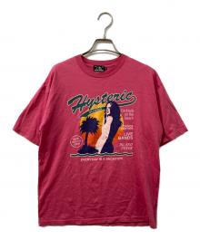 Hysteric Glamour（ヒステリックグラマー）の古着「プリントTシャツ」｜ショッキングピンク
