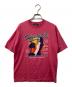 Hysteric Glamour（ヒステリックグラマー）の古着「プリントTシャツ」｜ショッキングピンク
