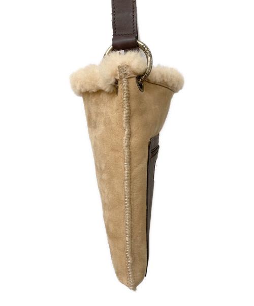 UGG（アグ）UGG (アグ) ムートンショルダーポーチ ベージュの古着・服飾アイテム