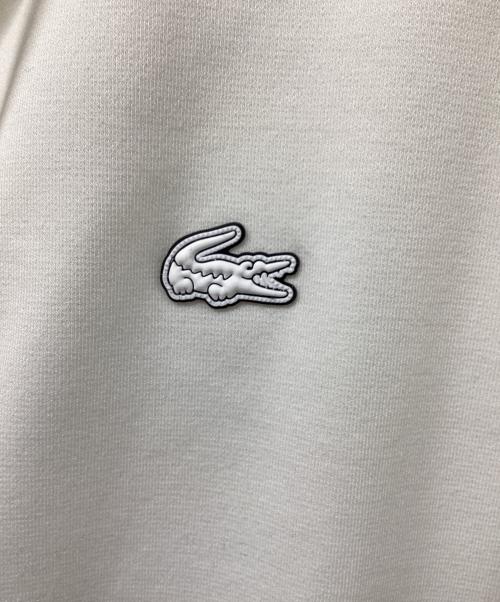LACOSTE（ラコステ）LACOSTE (ラコステ) COOL MAXジップアップスウェットフーディー ホワイト サイズ:34の古着・服飾アイテム