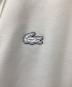 中古・古着 LACOSTE (ラコステ) COOL MAXジップアップスウェットフーディー ホワイト サイズ:34：7000円