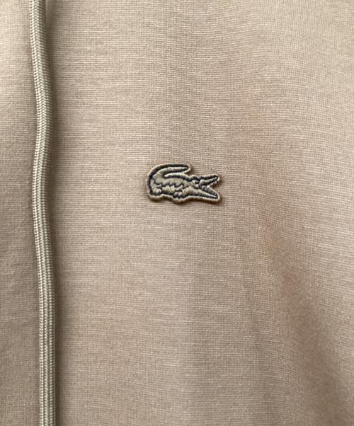 LACOSTE（ラコステ）LACOSTE (ラコステ) クールマックスミラノリブパーカ ブラウン サイズ:36の古着・服飾アイテム