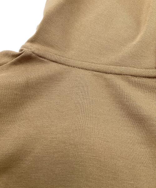 LACOSTE（ラコステ）LACOSTE (ラコステ) クールマックスミラノリブパーカ ブラウン サイズ:36の古着・服飾アイテム