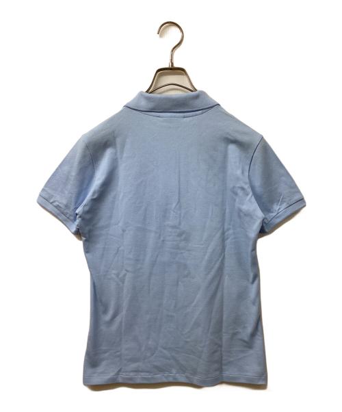 LACOSTE（ラコステ）LACOSTE (ラコステ) ストレッチコットンピケポロシャツ スカイブルー サイズ:36の古着・服飾アイテム