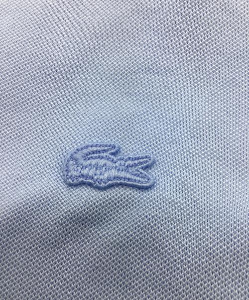 LACOSTE（ラコステ）LACOSTE (ラコステ) ストレッチコットンピケポロシャツ スカイブルー サイズ:36の古着・服飾アイテム