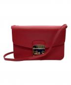 FURLAフルラ）の古着「メトロポリス ショルダーバッグ」｜レッド