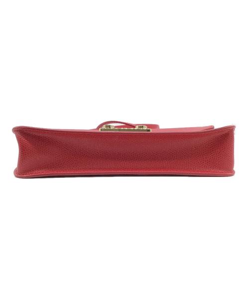 FURLA（フルラ）FURLA (フルラ) メトロポリス ショルダーバッグ レッドの古着・服飾アイテム