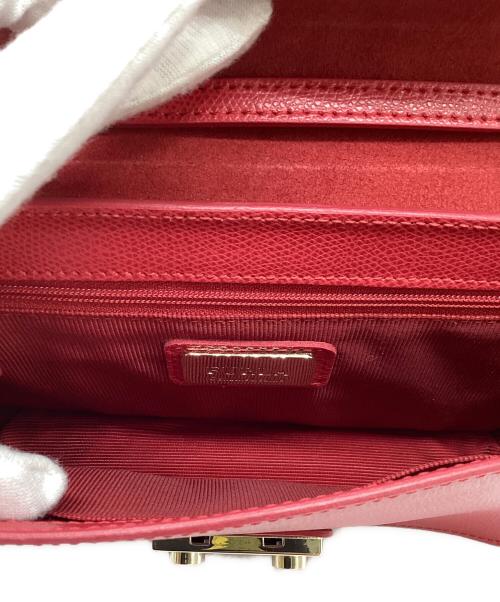 FURLA（フルラ）FURLA (フルラ) メトロポリス ショルダーバッグ レッドの古着・服飾アイテム