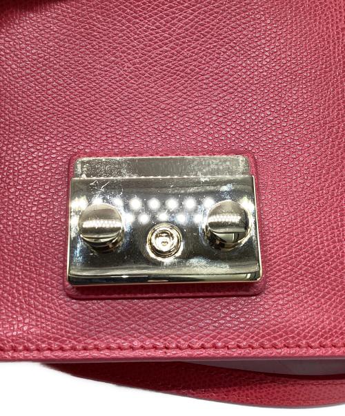 FURLA（フルラ）FURLA (フルラ) メトロポリス ショルダーバッグ レッドの古着・服飾アイテム