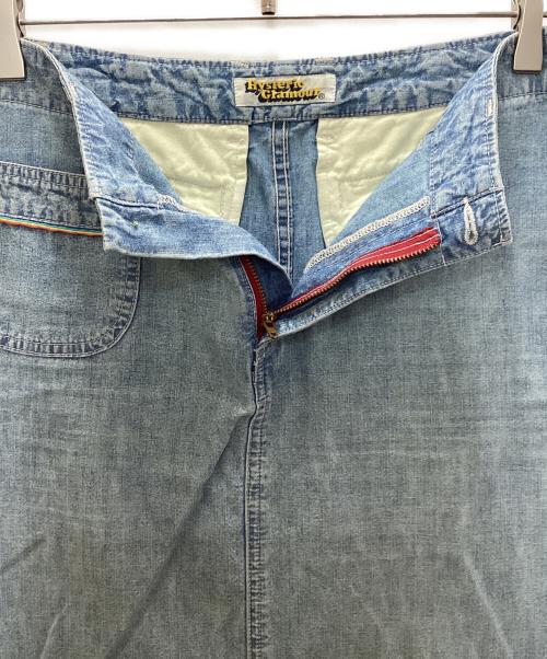 Hysteric Glamour（ヒステリックグラマー）Hysteric Glamour (ヒステリックグラマー) スターロングスカート インディゴ サイズ:SIZE Mの古着・服飾アイテム