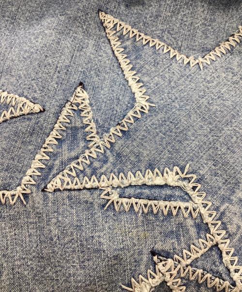 Hysteric Glamour（ヒステリックグラマー）Hysteric Glamour (ヒステリックグラマー) スターロングスカート インディゴ サイズ:SIZE Mの古着・服飾アイテム