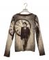 Jean Paul Gaultier FEMME (ジャンポールゴルチエ フェム) パンクガールプリントカットソー ブラウン サイズ:40：20000円