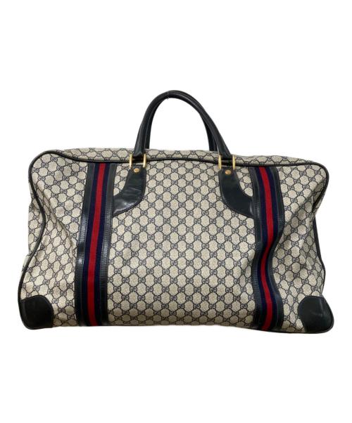GUCCI（グッチ）GUCCI (グッチ) PVCボストンバッグの古着・服飾アイテム