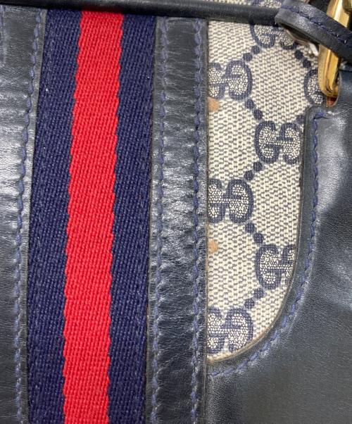 GUCCI（グッチ）GUCCI (グッチ) PVCボストンバッグの古着・服飾アイテム