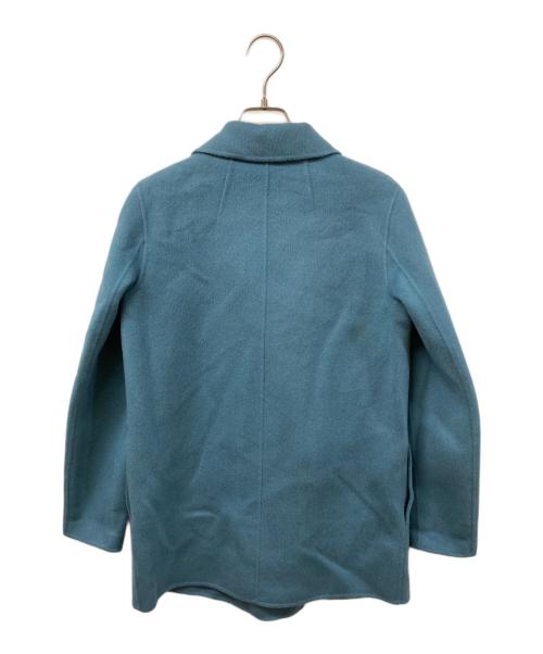theory（セオリー）theory (セオリー) シルクブレンドコート スカイブルー サイズ:	SIZE Pの古着・服飾アイテム