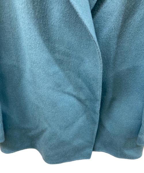 theory（セオリー）theory (セオリー) シルクブレンドコート スカイブルー サイズ:	SIZE Pの古着・服飾アイテム
