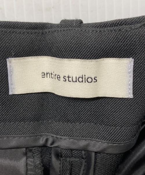 entire studios（エンタイアスタジオ）entire studios (エンタイアスタジオ) rumy short ショートパンツ ブラック サイズ:	SIZE Lの古着・服飾アイテム
