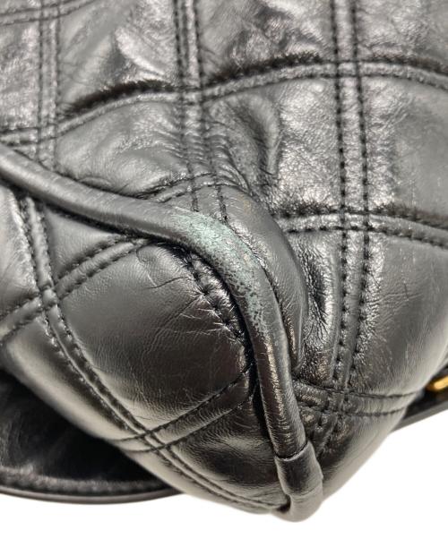 MARC JACOBS（マークジェイコブス）MARC JACOBS (マークジェイコブス) キルテッドソフトショット ブラックの古着・服飾アイテム