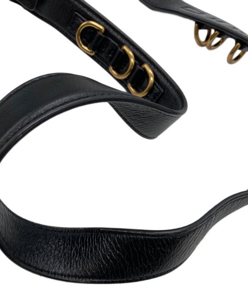 MARC JACOBS（マークジェイコブス）MARC JACOBS (マークジェイコブス) キルテッドソフトショット ブラックの古着・服飾アイテム