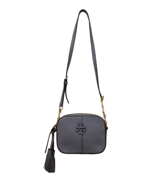 TORY BURCH（トリーバーチ）TORY BURCH (トリーバーチ) マックグローショルダーバッグ ブルーの古着・服飾アイテム