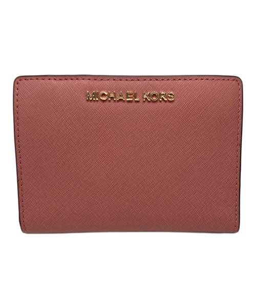 MICHAEL KORS（マイケルコース）MICHAEL KORS (マイケルコース) Jet Set Medium Saffiano Leather Walletの古着・服飾アイテム