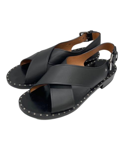 CHURCH'S（チャーチ）CHURCH'S (チャーチ) rhonda レザーサンダル ブラック サイズ:	SIZE 38の古着・服飾アイテム