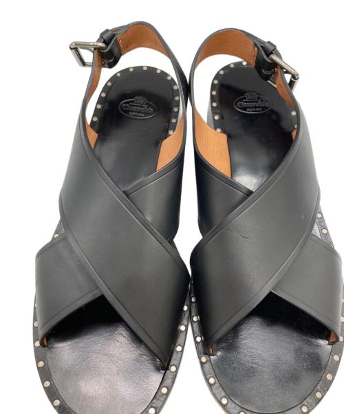 CHURCH'S（チャーチ）CHURCH'S (チャーチ) rhonda レザーサンダル ブラック サイズ:	SIZE 38の古着・服飾アイテム