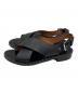 CHURCH'S (チャーチ) rhonda レザーサンダル ブラック サイズ:	SIZE 38：10000円