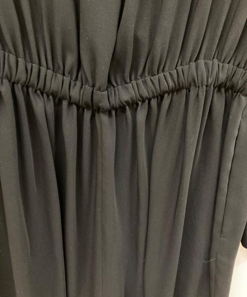 ENFOLD（エンフォルド）ENFOLD (エンフォルド) フーデッドジャンプスーツ ブラック サイズ:38の古着・服飾アイテム