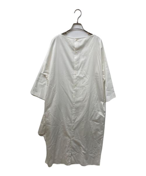 HAVEL studio（ハーヴェル スタジオ）HAVEL studio (ハーヴェル スタジオ) 4wayシャツワンピース ホワイト サイズ:SIZE 38の古着・服飾アイテム