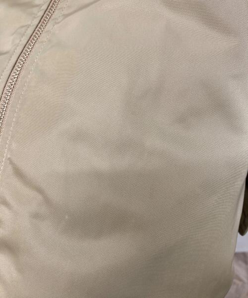 SUPERTHANKS（スーパーサンクス）SUPERTHANKS (スーパーサンクス) MA-1 オーバーサイズ ブルゾン ベージュ サイズ:	SIZE Sの古着・服飾アイテム