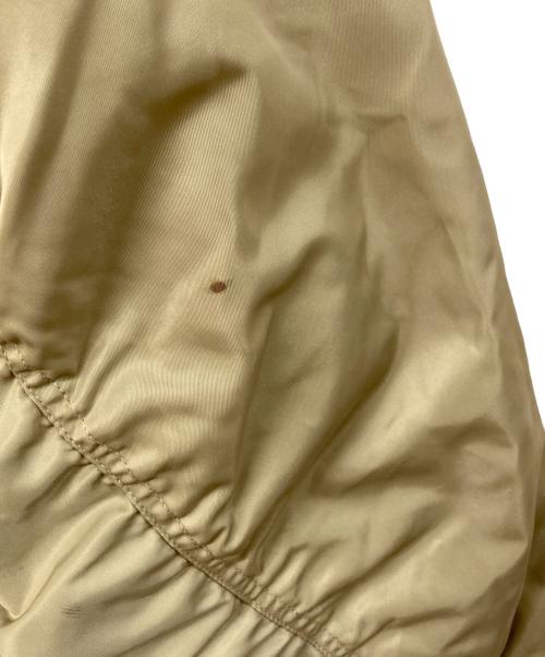 SUPERTHANKS（スーパーサンクス）SUPERTHANKS (スーパーサンクス) MA-1 オーバーサイズ ブルゾン ベージュ サイズ:	SIZE Sの古着・服飾アイテム