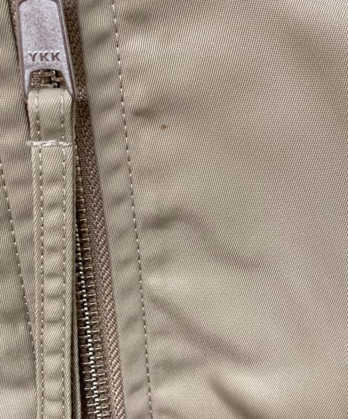 SUPERTHANKS（スーパーサンクス）SUPERTHANKS (スーパーサンクス) MA-1 オーバーサイズ ブルゾン ベージュ サイズ:	SIZE Sの古着・服飾アイテム