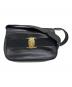 Salvatore Ferragamo（サルヴァトーレ フェラガモ）の古着「ヴァラリボンショルダーバッグ」｜ブラック