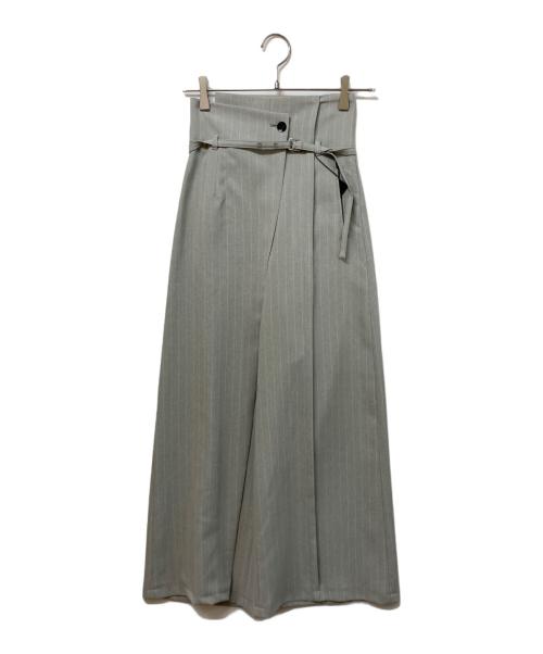 UNITED TOKYO（ユナイテッドトーキョー）UNITED TOKYO (ユナイテッドトーキョー) HAKAMAラップワイドパンツ グレー サイズ:SIZE １の古着・服飾アイテム