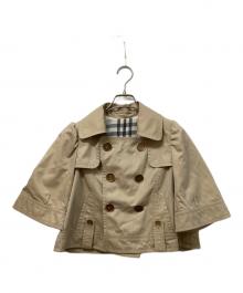 BURBERRY BLUE LABEL（バーバリー ブルー レーベル）の古着「ショートコート」｜ベージュ