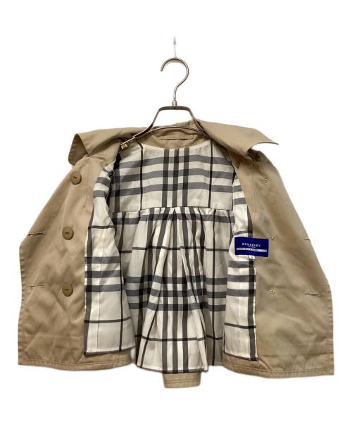 BURBERRY BLUE LABEL（バーバリー ブルー レーベル）BURBERRY BLUE LABEL (バーバリー ブルー レーベル) ショートコート ベージュ サイズ:38の古着・服飾アイテム