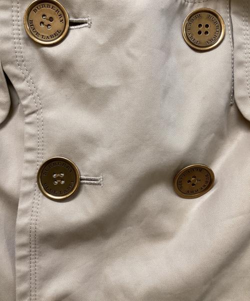 BURBERRY BLUE LABEL（バーバリー ブルー レーベル）BURBERRY BLUE LABEL (バーバリー ブルー レーベル) ショートコート ベージュ サイズ:38の古着・服飾アイテム