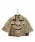 BURBERRY BLUE LABEL（バーバリー ブルー レーベル）の古着「ショートコート」｜ベージュ