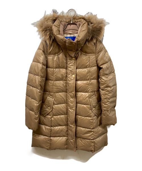BLUE LABEL CRESTBRIDGE（ブルーレーベルクレストブリッジ）BLUE LABEL CRESTBRIDGE (ブルーレーベルクレストブリッジ) ダウンコート ブラウン サイズ:	SIZE 40の古着・服飾アイテム
