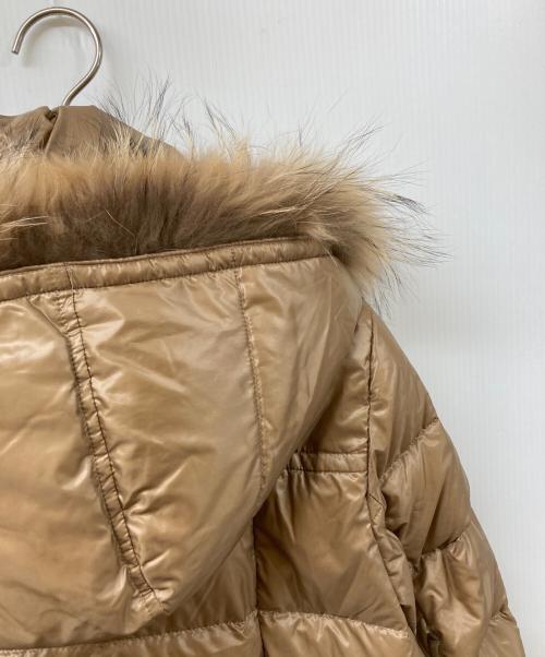 BLUE LABEL CRESTBRIDGE（ブルーレーベルクレストブリッジ）BLUE LABEL CRESTBRIDGE (ブルーレーベルクレストブリッジ) ダウンコート ブラウン サイズ:	SIZE 40の古着・服飾アイテム